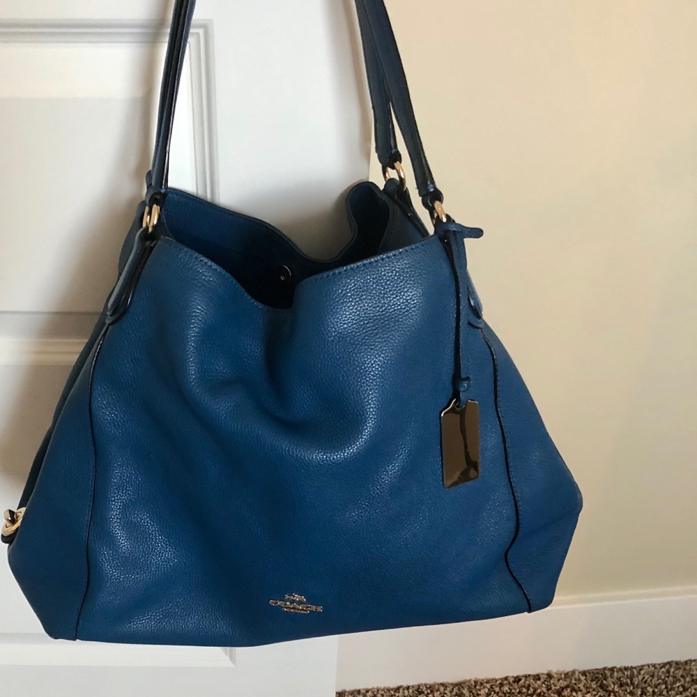 Stunning Blue Coach Bag